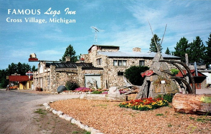 Legs Inn - Vintage Postcard